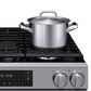 Samsung Bespoke 6.0 Cu. Ft. Smart Slide-In Gas Range with True Convection in Stainless Steel, , large