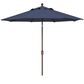 Garden Party 9 Push Button Tilt Umbrella with Stand, , large