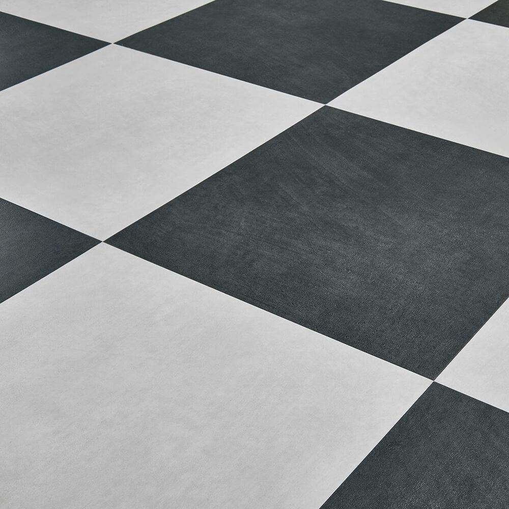 Mannington Flex Villa Coal 18&quot; x 18&quot; Luxury Vinyl Tile, , large