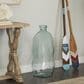 Maple and Jade Spanish Bottle Neck Abstract Decorative Vase in Tinted Light Blue, , large