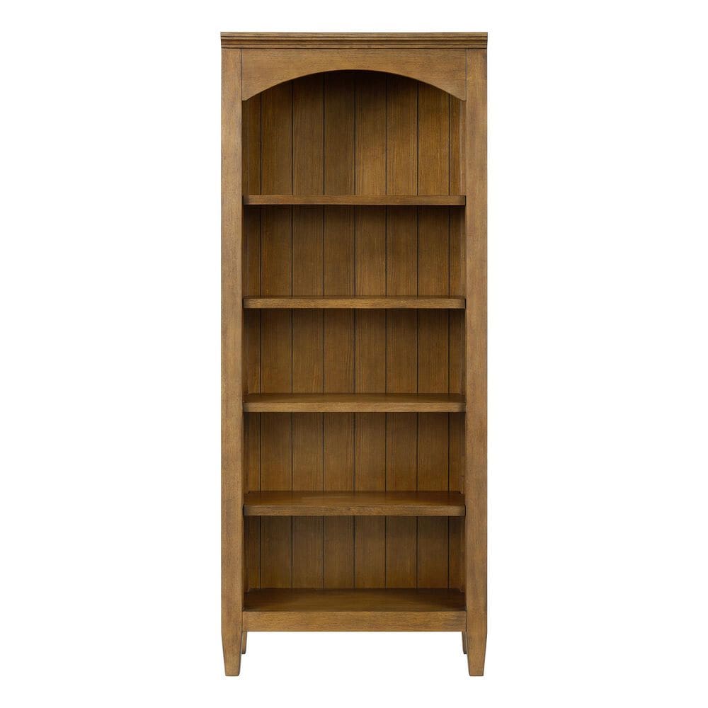 Mayberry Hill Portico 3-Drawer Display Cabinet  in Brown Oak, , large