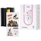 Liene 72-Sheet 4" x 7" Photo Sticker Cutter Sticker Paper and 2 Ink Cartridges in White, , large