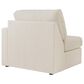 Ashley Modmax 3-Piece Stationary Loveseat with Storage Console in Oyster, , large