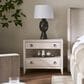 Universal Furniture Avaline 2 Drawer Nightstand in White Oak with AC and USB Outlet, , large