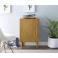 Crosley Furniture Everett Record Player Stand in Acorn, , large