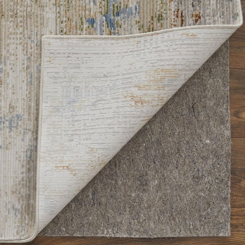 Feizy Sonora 39NUF 7&#39;10&quot; x 10&#39;3&quot; Ivory and Multicolor Area Rug, , large