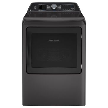 GE Appliances 7.3 Cu. Ft. Smart Electric Dryer with Fabric Refresh in Diamond Gray, , large