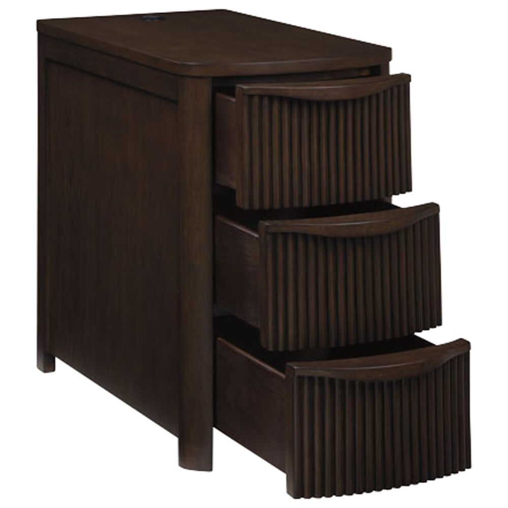 Ashley Camdill Chairside End Table in Dark Brown, , large
