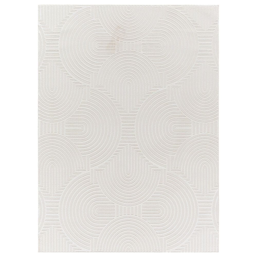 Surya Alder ALD-2323 1"11" x 3"9" Cream and Ivory Area Rug, , large