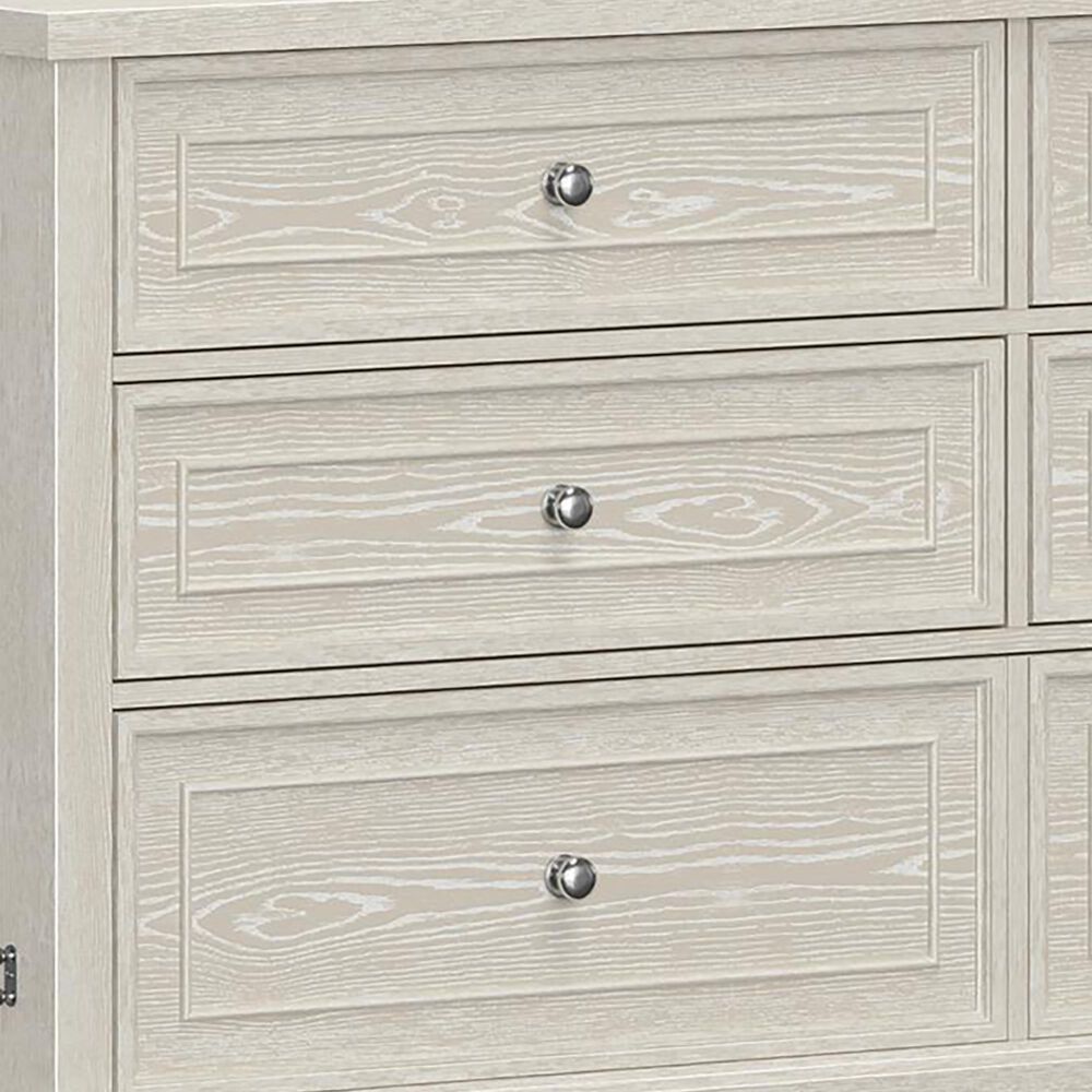 Richlands Furniture Soren 4-Drawer Dresser with Queen Convertible Bed in Whitewash, , large