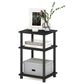 Homlux 3-Tier End Table in Americano, , large