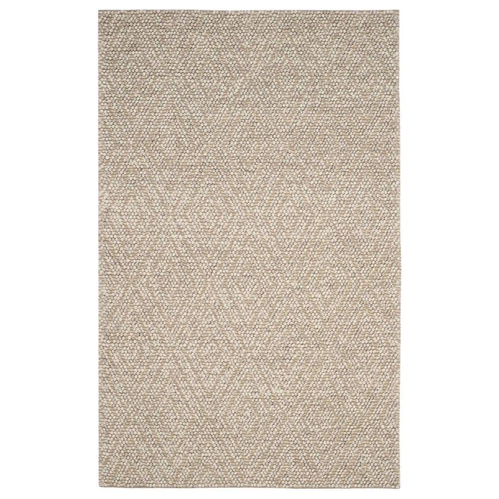 Safavieh Natura NAT623B 6" x 9" Beige Area Rug, , large
