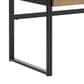Ashley Montia 2-Piece Desk and Bookcase Set in Light Brown and Gunmetal Gray, , large