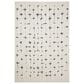 Loloi II Hagen 7"10" x 10"10" White and Navy Area Rug, , large