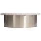 Bernhardt Shimla Cocktail Table in White and German Silver, , large