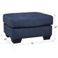 Ashley Darcy Ottoman in Blue, , large