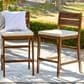 Walker Edison Patio Barstool in Dark Brown (Set of 2), , large