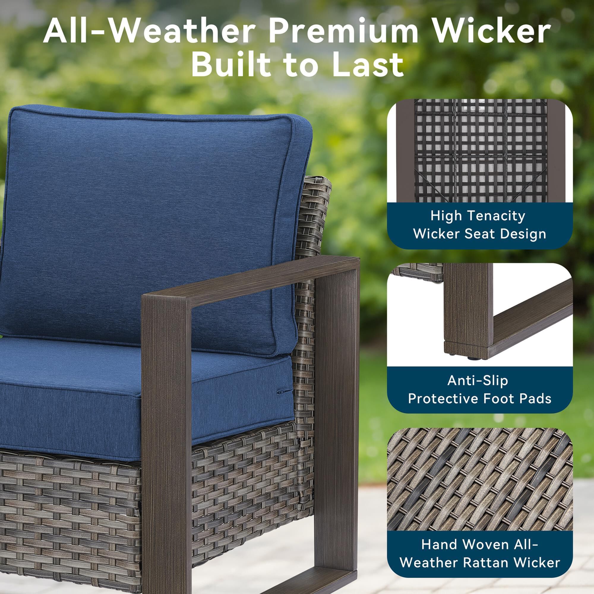 Sunwell Garden 7-Piece Patio Conversation Set