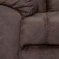 Moore Furniture Connery Manual Swivel Rocker Recliner in Amargo Coffee, , large
