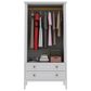 Dayton Crown Full Wardrobe in White, , large