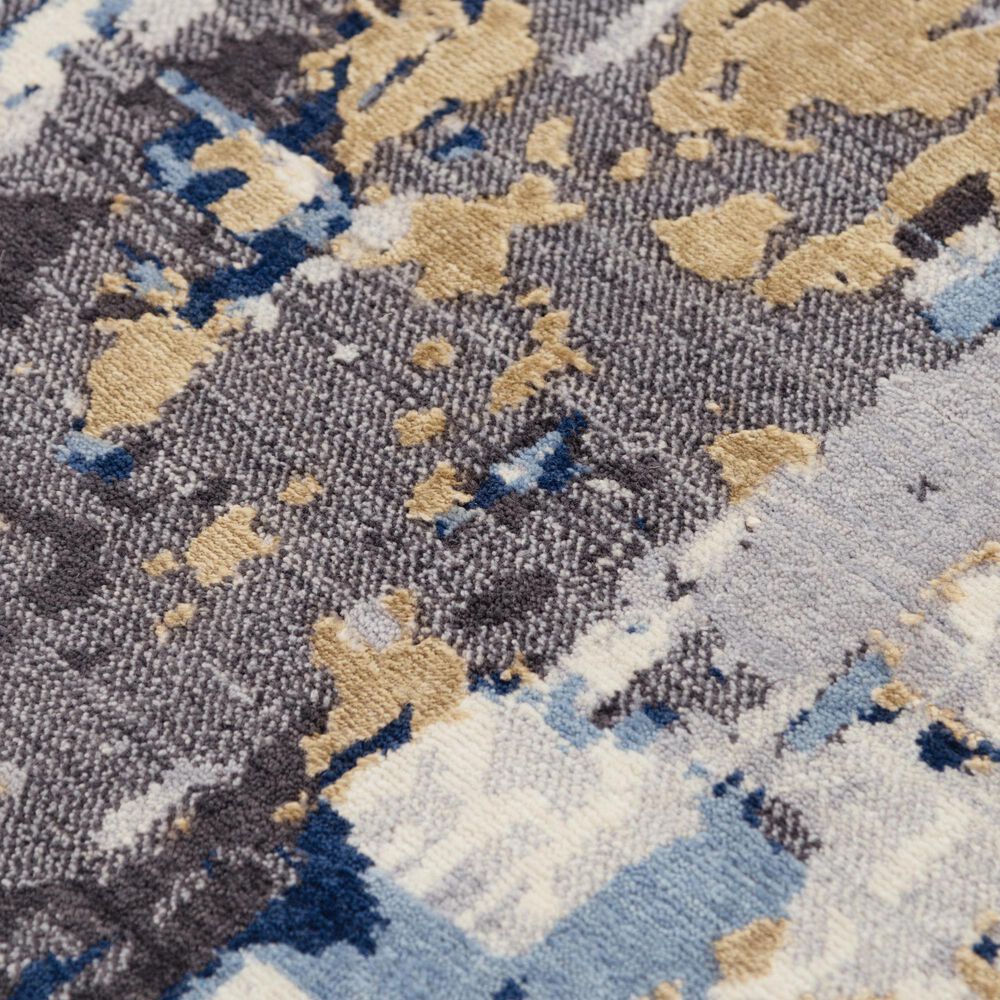 RIZZY Bolero BOL727 Blue and Multicolor 3' x 10' Runner, , large