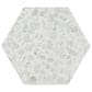 Soho Studio Riazza Hexagon Green 9" x 10" Porcelain Tile, , large