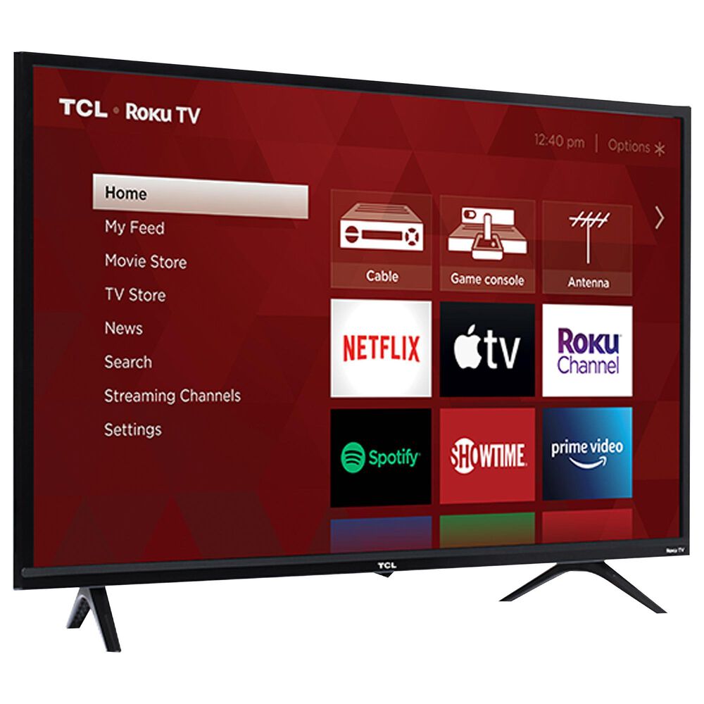 TCL 32&quot; Class 3-Series HD 720p LED Smart Roku TV in Black, , large