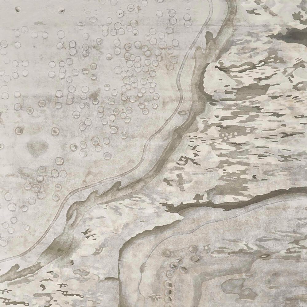Nourison Prismatic 12&#39; x 15&#39; Silver Cloud Area Rug, , large