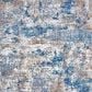 Safavieh Aston ASN712F 3" x 5" Gray and Navy Area Rug, , large