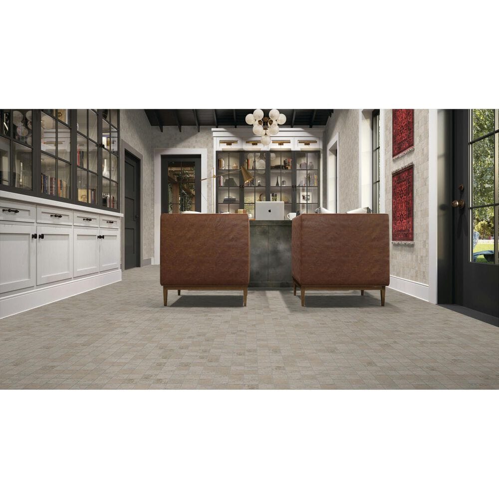 Dal-Tile Haddonstone Dawn 2" x 2" on 12" x 12" Porcelain Mosaic Sheet, , large