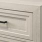 Crown Mark Lorraine 6 Drawer Dresser and Mirror in Antique White, , large