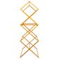 Household Essentials Oversized Clothes Drying Folding Rack with 11 Dowels in Natural, , large