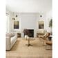 Angela Rose Colton 10" x 14" Natural and Ivory Area Rug, , large