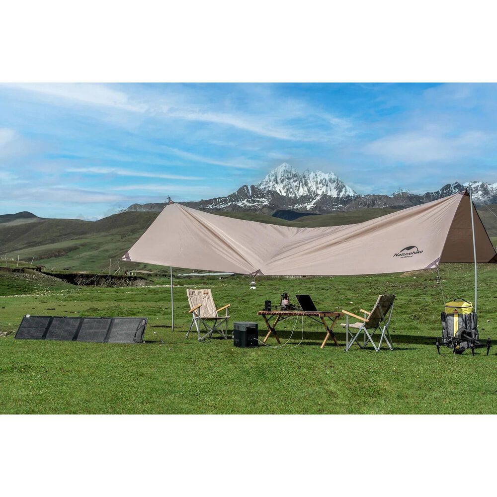 EcoFlow 110W Portable Solar Panel in Black, , large