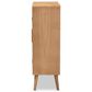 Baxton Studio Alina 2-Door Accent Storage Cabinet in Medium Oak, , large