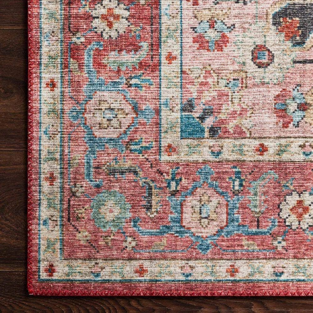 Loloi II Skye SKY-05 9&#39; x 12&#39; Brick and Ocean Area Rug, , large