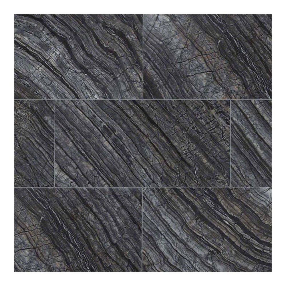 MS International Black Oak 12" x 24" Natural Stone Tile, , large