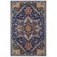 Momeni Ibiza IBI-02 6" x 9" Navy Area Rug, , large