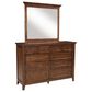 Hawthorne Furniture San Mateo 4 Piece Queen Storage Bedroom Set in Tuscan, , large