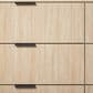 Walker Edison Paris 6-Drawer Dresser in Coastal Oak, , large