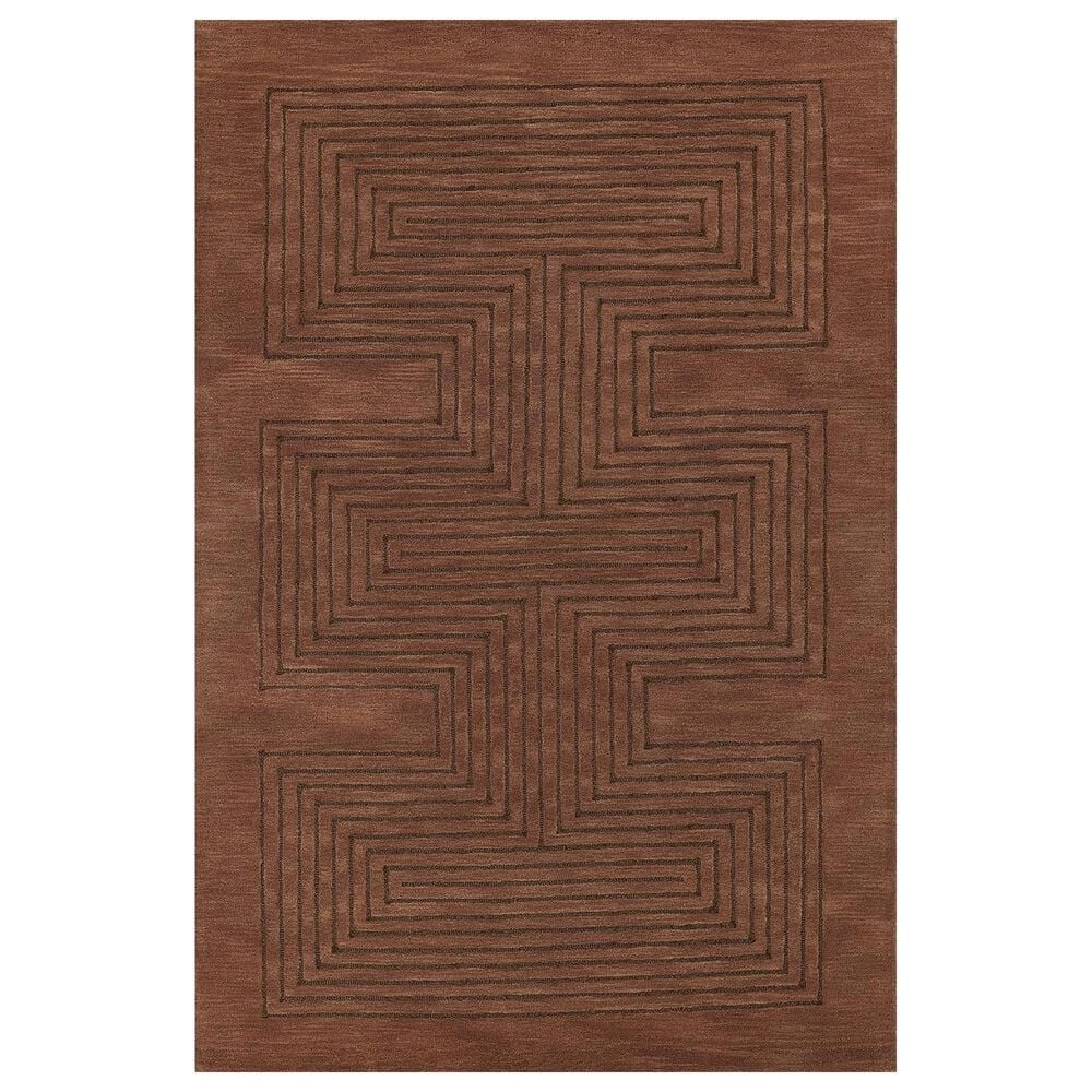 Momeni Simba 5" x 8" Copper Area Rug, , large