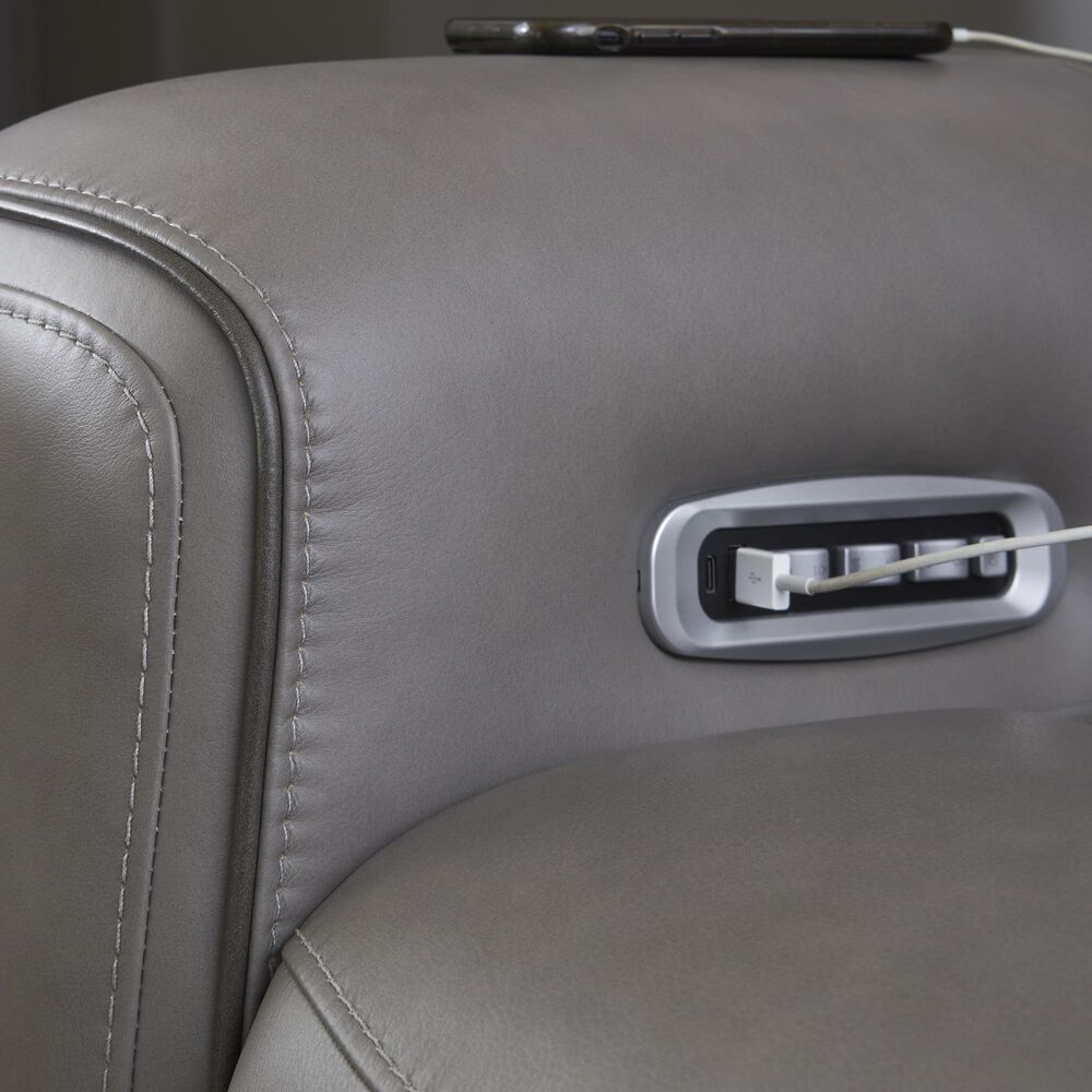 Ashley 5Z-Comfort Power Reclining Sofa and Loveseat Set in Coin, , large