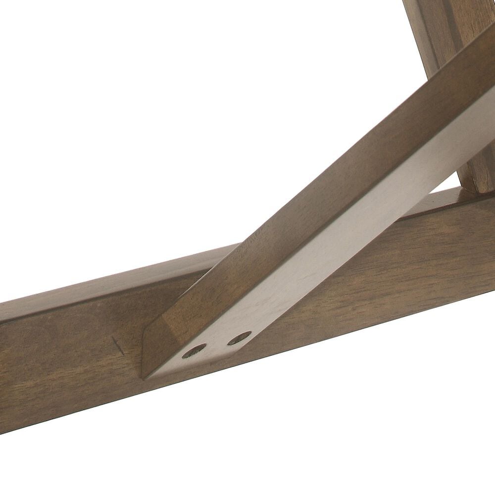 Hearth and Haven Dining Table in Antique Brown - Table Only, , large