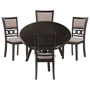 New Heritage Design Gia 5-Piece Dining Set in Cherry, , large