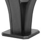 Crown Mark Camelia Counter Height 54" Round Dining Table in Black - Table Only, , large