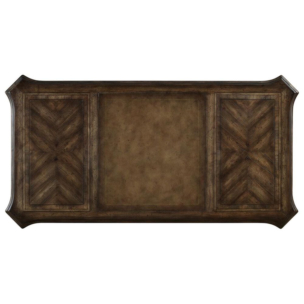 Hooker Furniture Rhapsody Executive Desk in Medium Wood, , large