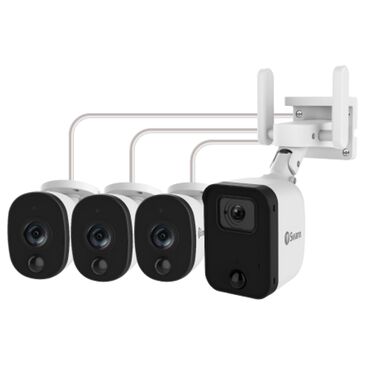 Swann Fourtify Wi-Fi Security System for Indoor/Outdoor in White, , large