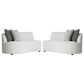 Bernhardt 2-Piece Sectional in Snow White, , large