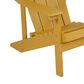 Flash Furniture Charlestown Adirondack Chair in Yellow, , large