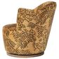 Four Hands Aurora Swivel Chair in Balkan Ochre, , large